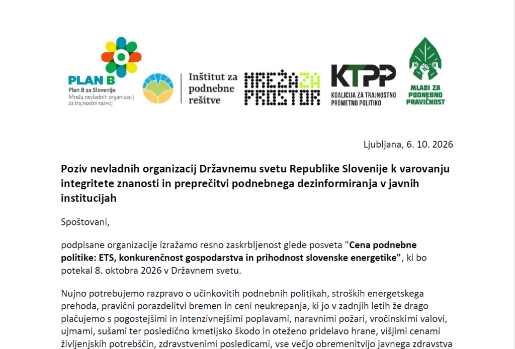 Javno pismo državnemu svetu